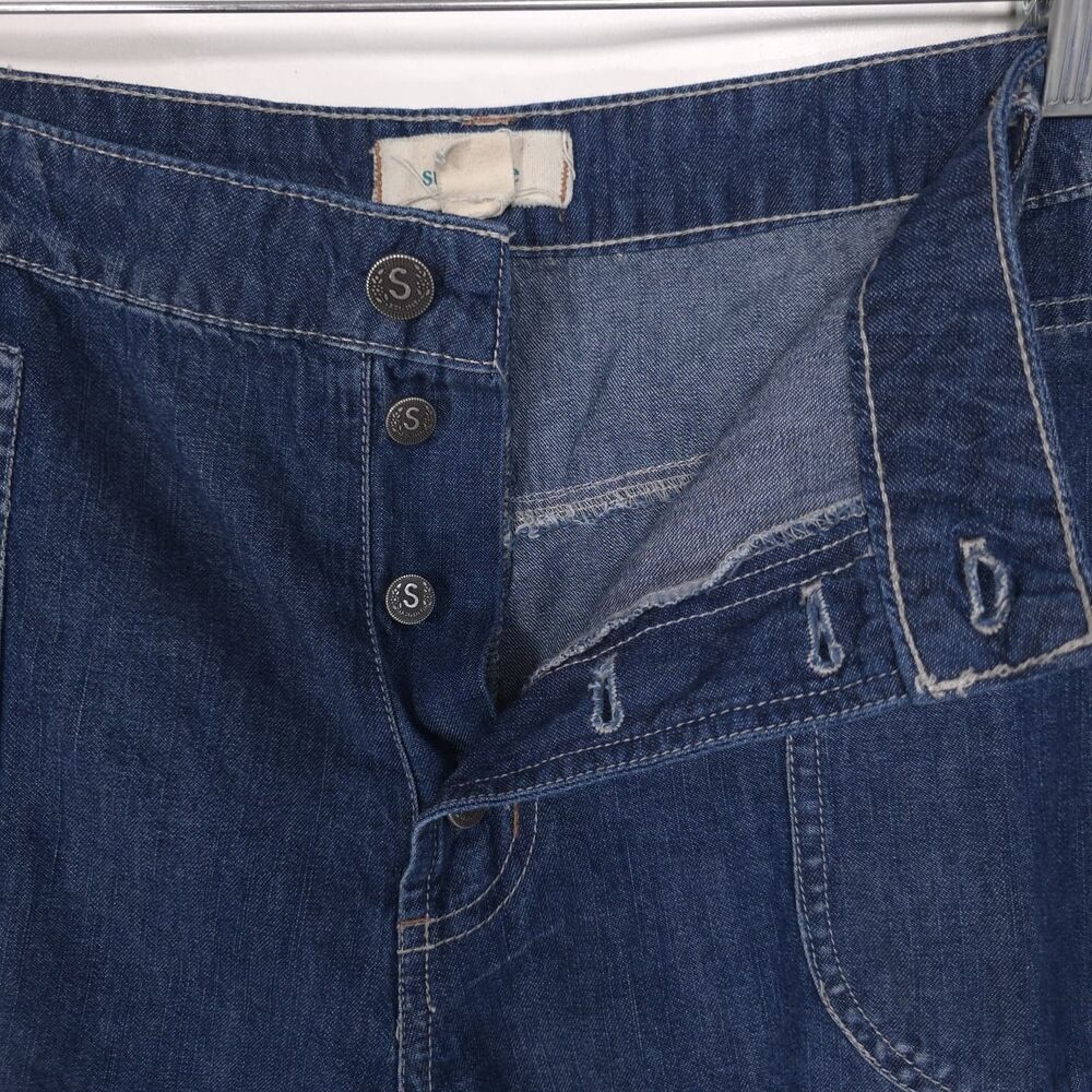 SUNDANCE Women’s Denim Jeans 14 Cargo Utility Jogger 100% Cotton - Picture 12 of 12
